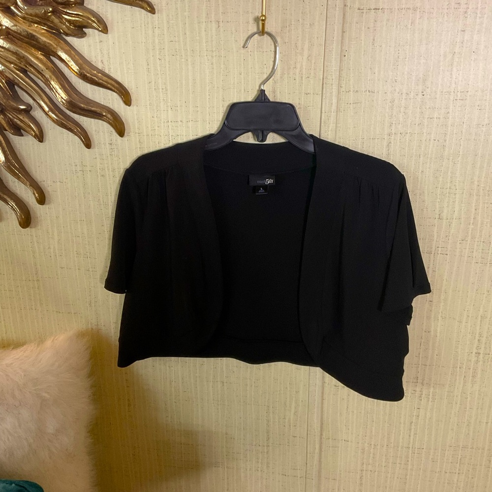 East 5th Black Shrug
